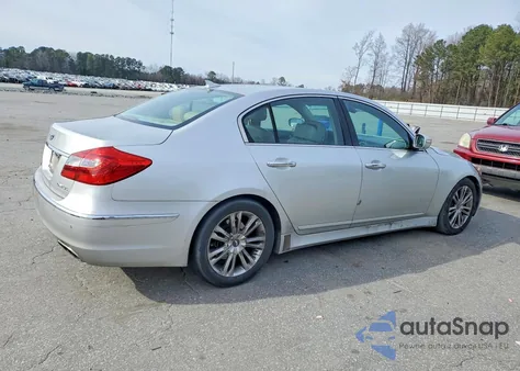 2013 Hyundai Genesis 3.8L from USA, damaged, VIN KMHGC4DD5DU248636